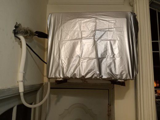Premium Quilted AC Cover – Indoor & Outdoor Unit Protection – 1 Ton