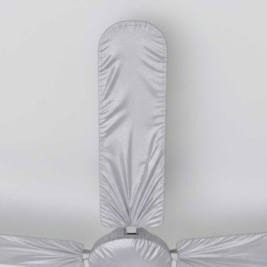 Dustproof Parachute Fabric Ceiling Fan Cover Set – 3 Blade Covers + 1 Motor Cover