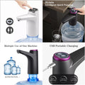 Touch Intelligent Electric Water Pump – Rechargeable Automatic Dispenser For Bottled Water With One -Touch Operation