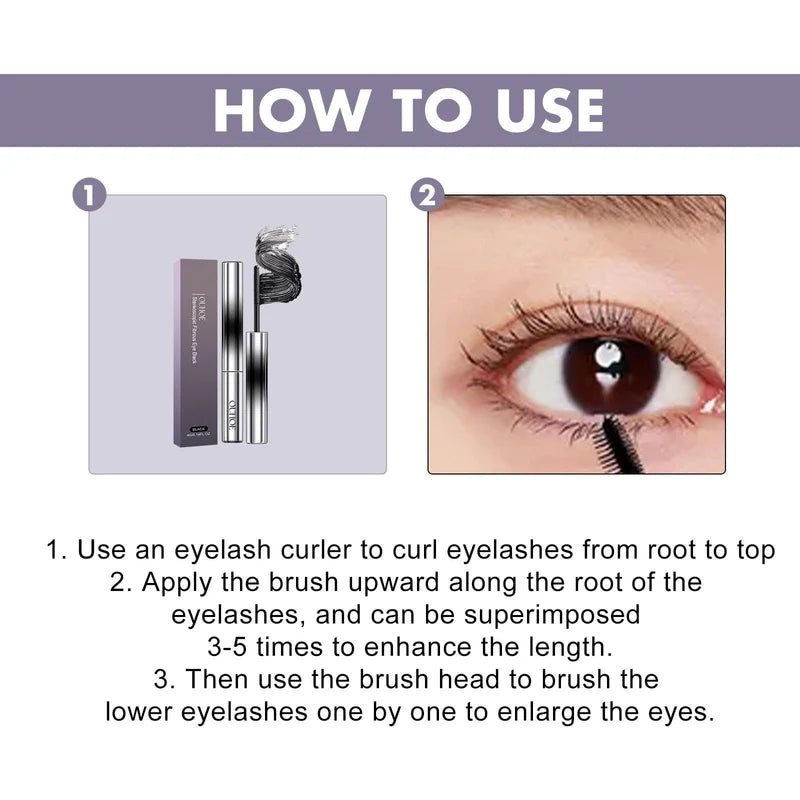 Stereoscopic Fibrous Mascara – Volume & Length